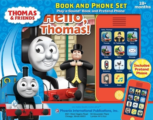 Thomas & Friends: Hello, Thomas! Book and Phone Sound Book Set: Book and Phone Set by Pi Kids