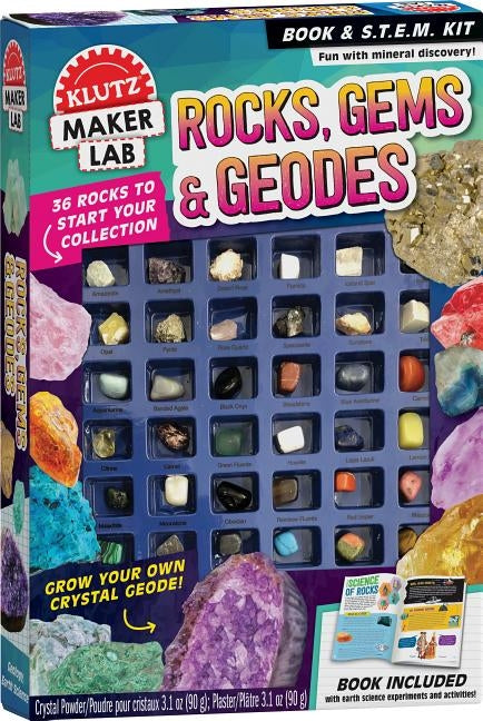 Rocks Gems & Geodes by Klutz