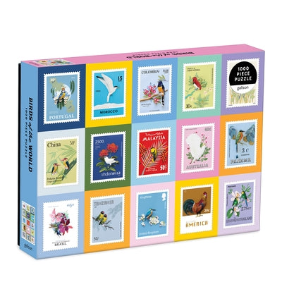 Birds of the World 1000 Piece Puzzle by Beltran Herrera, Diana