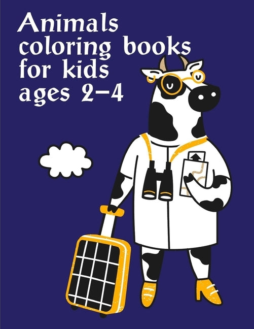 Animals coloring books for kids ages 2-4: Cute Chirstmas Animals, Funny Activity for Kids's Creativity by Mimo, J. K.