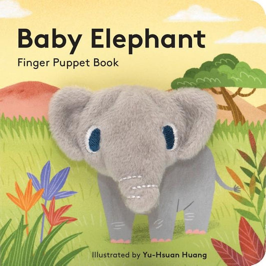 Baby Elephant: Finger Puppet Book: (finger Puppet Book for Toddlers and Babies, Baby Books for First Year, Animal Finger Puppets) by Chronicle Books