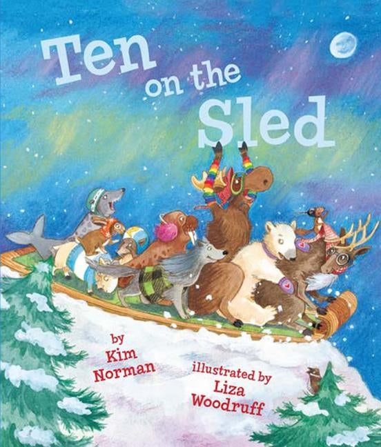 Ten on the Sled by Norman, Kim