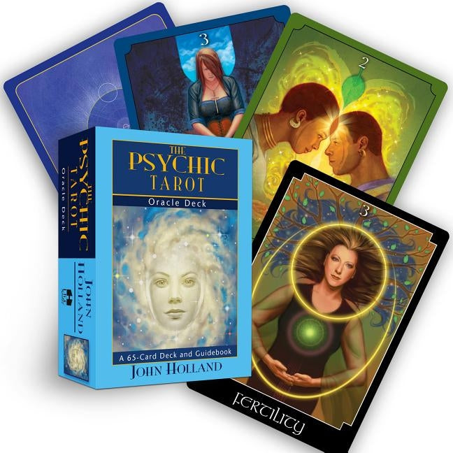 The Psychic Tarot Oracle Cards: A 65-Card Deck, Plus Booklet! by Holland, John