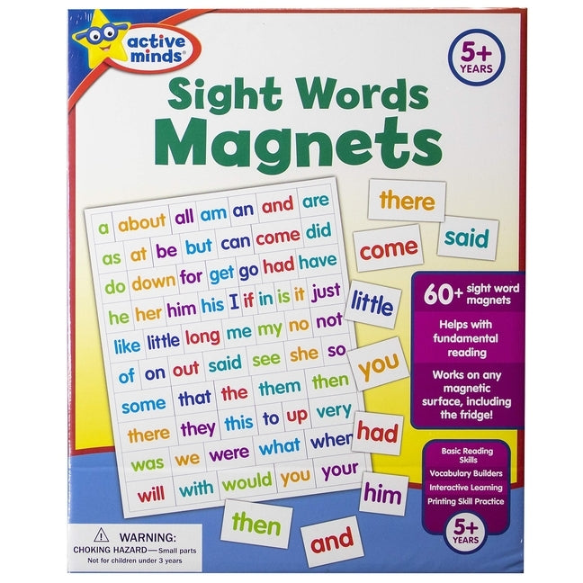 Active Minds - Sight Words Magnets by Sequoia Children's Publishing