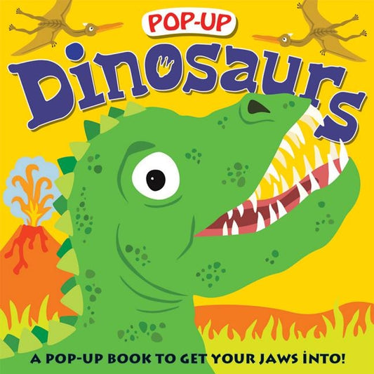 Pop-Up Dinosaurs: A Pop-Up Book to Get Your Jaws Into by Priddy, Roger