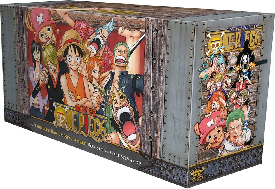 One Piece Box Set 3: Thriller Bark to New World, Volume 3: Volumes 47-70 with Premium by Oda, Eiichiro