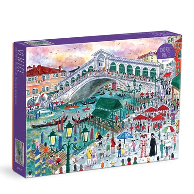 Michael Storrings Venice 1500 Piece Puzzle by Galison Mudpuppy