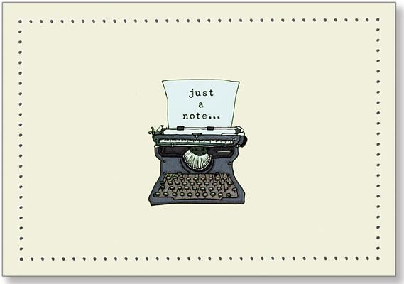 Note Card Typewriter by Peter Pauper Press, Inc