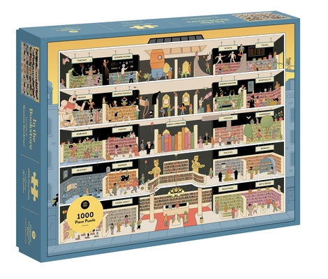 In the Bookstore: 1000 Piece Puzzle by Gambineri, Giacomo