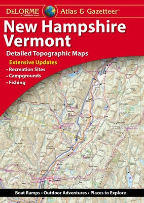 Delorme Atlas & Gazetteer: New Hampshire, Vermont by Rand McNally
