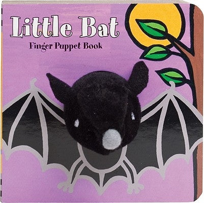 Little Bat: Finger Puppet Book: (Finger Puppet Book for Toddlers and Babies, Baby Books for Halloween, Animal Finger Puppets) [With Finger Puppets] by Chronicle Books