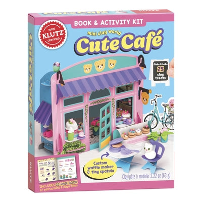 Mini Clay World Cute Café by Klutz