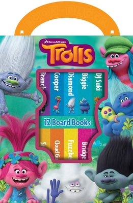 My First Library Trolls 12 Book: 12 Board Books by Pi Kids