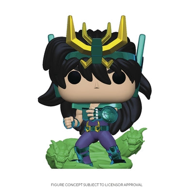 Pop Saint Seiya Dragon Shiryu Vinyl Figure by Funko