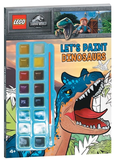 Lego(r) Jurassic World(tm): Let's Paint Dinosaurs by Ameet Publishing