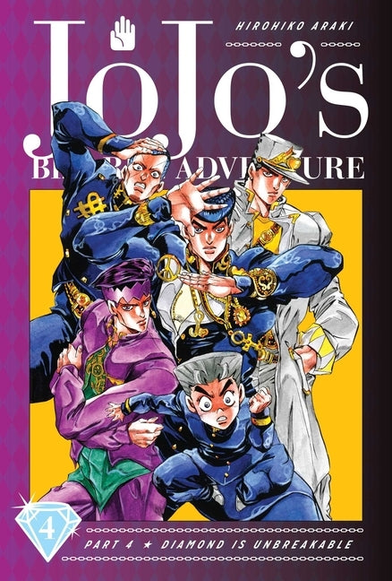 Jojo's Bizarre Adventure: Part 4--Diamond Is Unbreakable, Vol. 4, 4 by Araki, Hirohiko