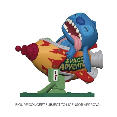 Pop Rides Lilo and Stitch Stitch in Rocket Vinyl Figure by Funko