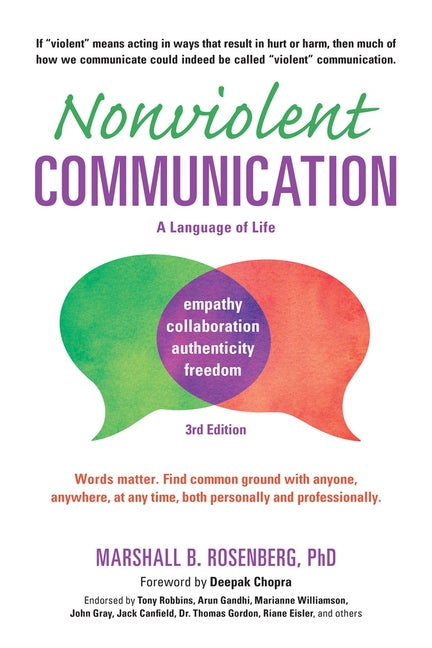 Nonviolent Communication: A Language of Life: Life-Changing Tools for Healthy Relationships by Rosenberg, Marshall B.