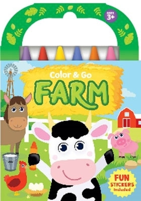 Color & Go Farm [With Crayons] by Kidsbooks