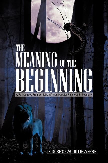 The Meaning of the Beginning: A Perspective from an Igbo-African Popular Religious Philosophy by Igwegbe, Isidore Okwudili