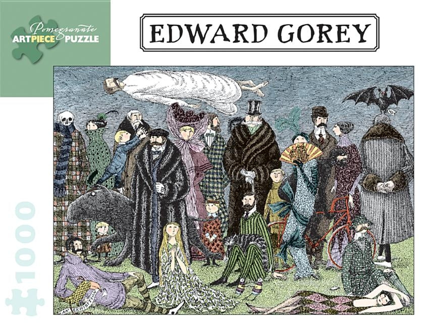 Edward Gorey 1,000-Piece Jigsaw Puzzle by Edward Gorey