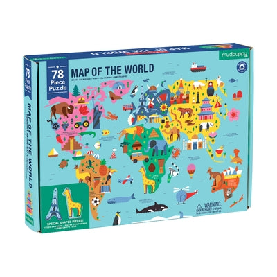 Map of the World Geography Puzzle by Linero, Sol