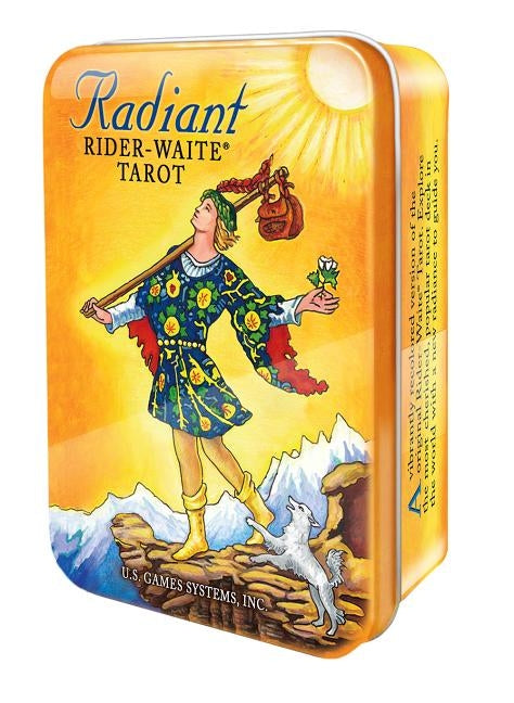 Radiant Rider-Waite Tarot Deck in a Tin [With Book and Keepsake Tin] by Smith, Pamela Colman