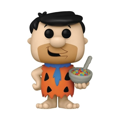 Pop Fruity Pebbles Fred with Cereal Vinyl Figure by Funko