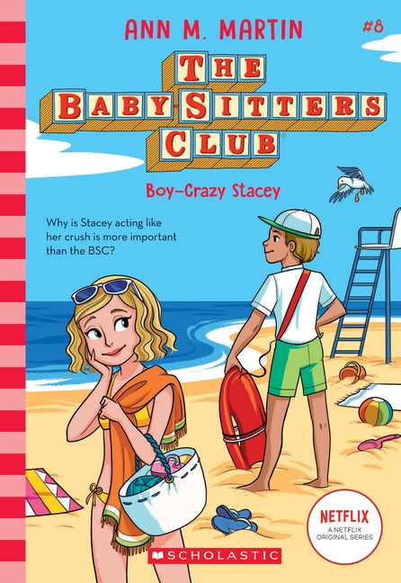 Boy-Crazy Stacey (Baby-Sitters Club, 8), 8 by Martin, Ann M.