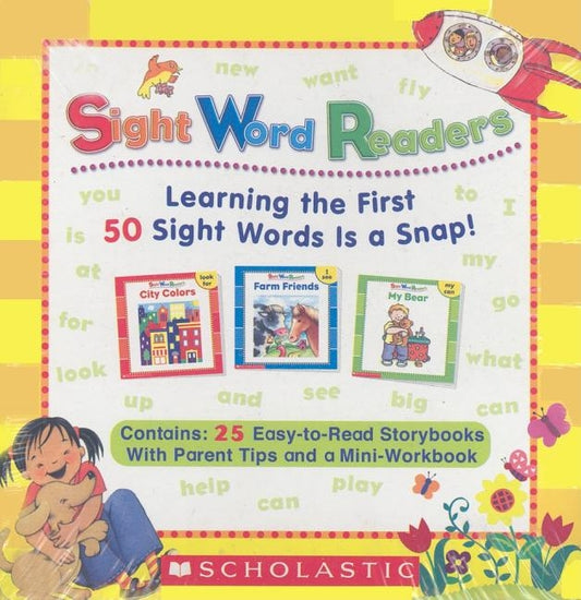Sight Word Readers Parent Pack: Learning the First 50 Sight Words Is a Snap! [With Mini-Workbook] by Teaching Resources, Scholastic