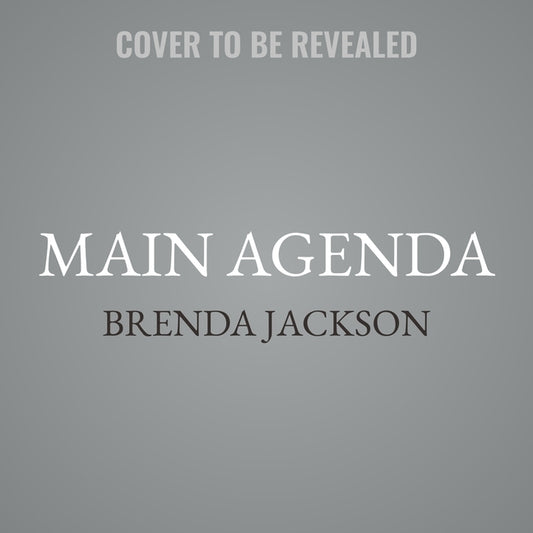 Main Agenda by Jackson, Brenda