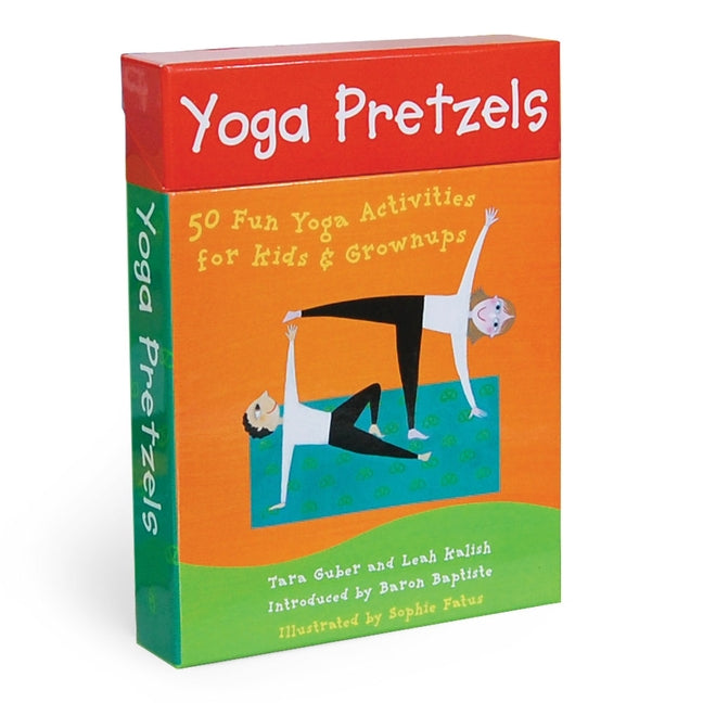 Yoga Pretzels: 50 Fun Yoga Activities for Kids & Grownups by Guber, Tara Lynda