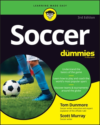 Soccer for Dummies by Dunmore, Thomas