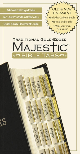 Majestic Traditional Gold-Edged Tabs by Claire, Ellie
