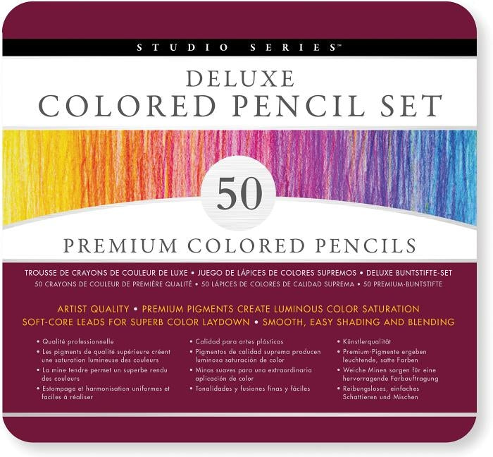 Studio Series Colored Pencil/50set by Peter Pauper Press, Inc