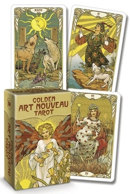 Golden Art Nouveau Tarot Mini by Massaglia, Giulia F.