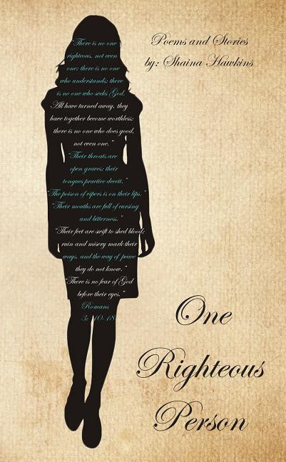 One Righteous Person by Hawkins, Shaina
