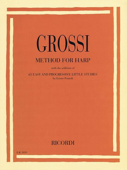Method for Harp: With 65 Easy & Progressive Little Studies by Pozzoli, Ettore