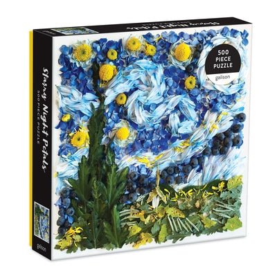 Starry Night Petals 500 Piece Puzzle by Collins, Bridget
