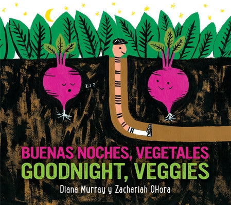 Buenas Noches, Vegetales/Goodnight, Veggies Bilingual Board Book by Murray, Diana
