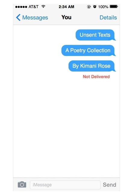 Unsent Texts by Rose, Kimani