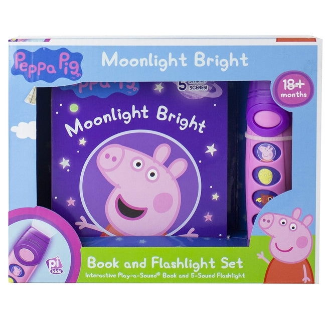 Peppa Pig: Moonlight Bright [With Flashlight] by P. I. Kids