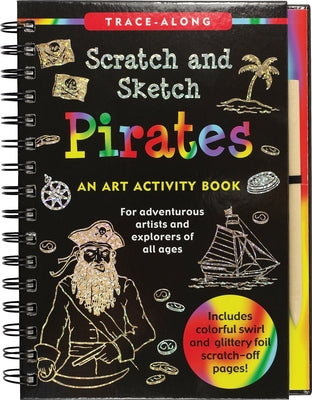 Scratch & Sketch Pirates (Trace Along) by Peter Pauper Press Inc