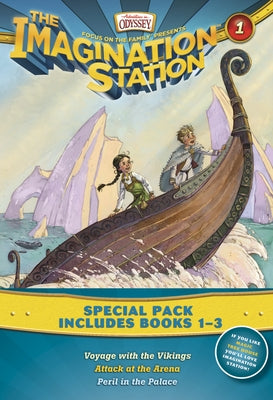 Imagination Station Books 3-Pack: Voyage with the Vikings / Attack at the Arena / Peril in the Palace by McCusker, Paul