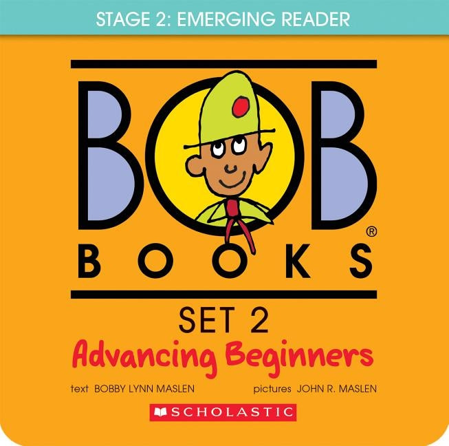 Bob Books Set 2: Advancing Beginners: 8 Books for Young Readers by Maslen, John