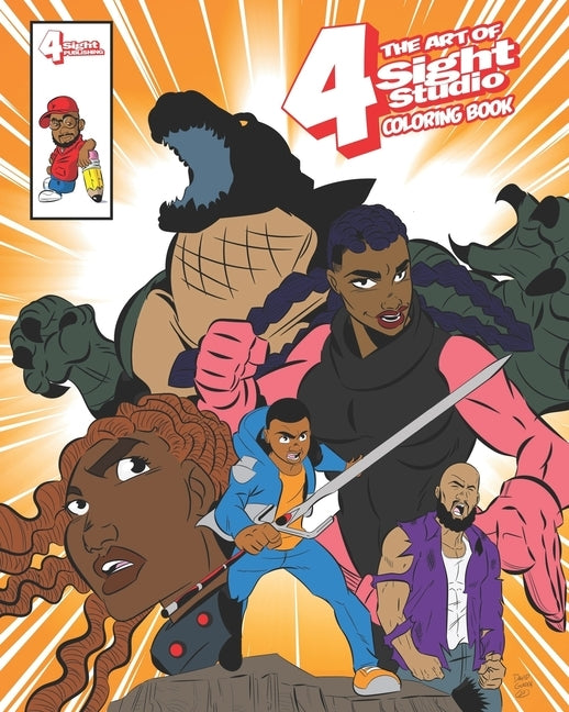 The Art of 4Sight Studio Coloring Book by Gorden, David K.