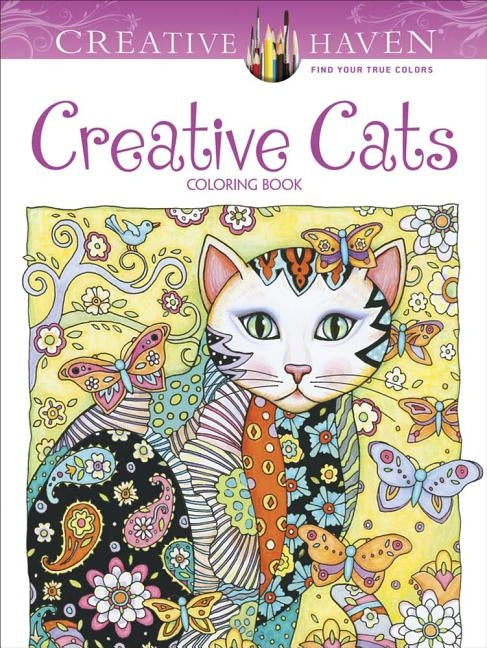 Creative Haven Creative Cats Coloring Book by Sarnat, Marjorie