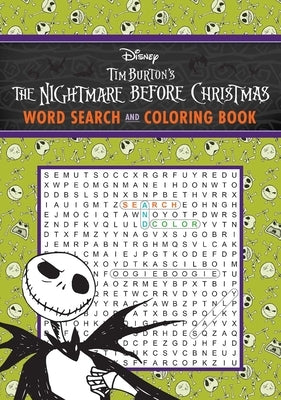 The Nightmare Before Christmas Word Search and Coloring Book by Editors of Thunder Bay Press