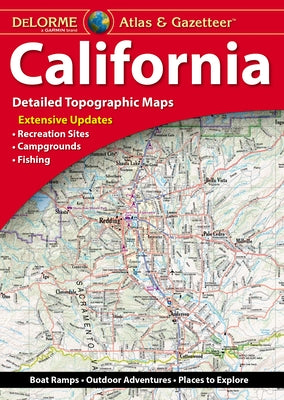Delorme Atlas & Gazetteer: California by Rand McNally