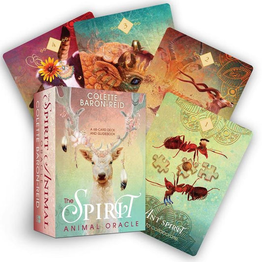 The Spirit Animal Oracle: A 68-Card Deck and Guidebook by Baron Reid, Colette